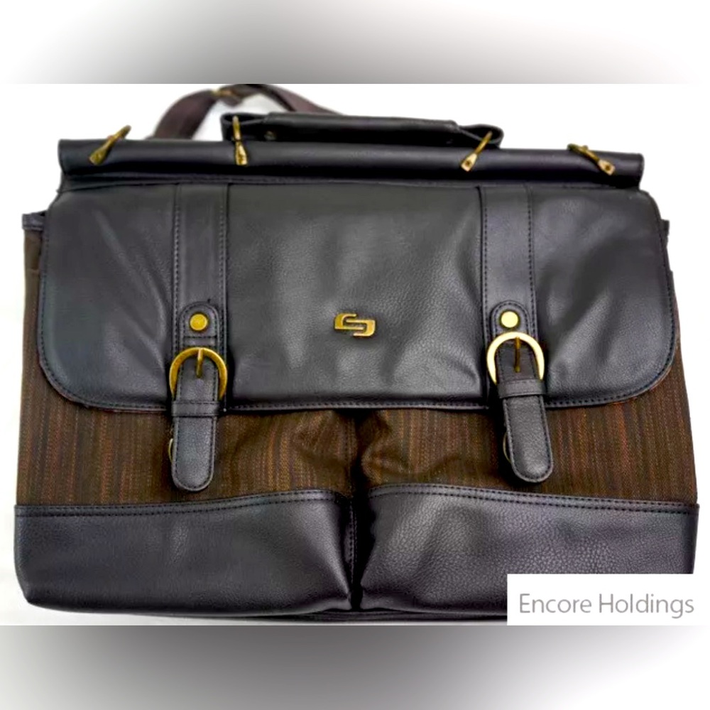 SOLO Executive Collection Bradford 15.6-inch Briefcase - Laptop carrying